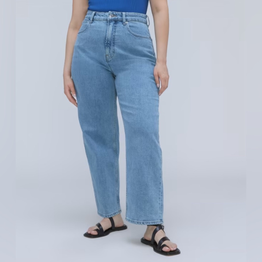 everlane curvy way high jean